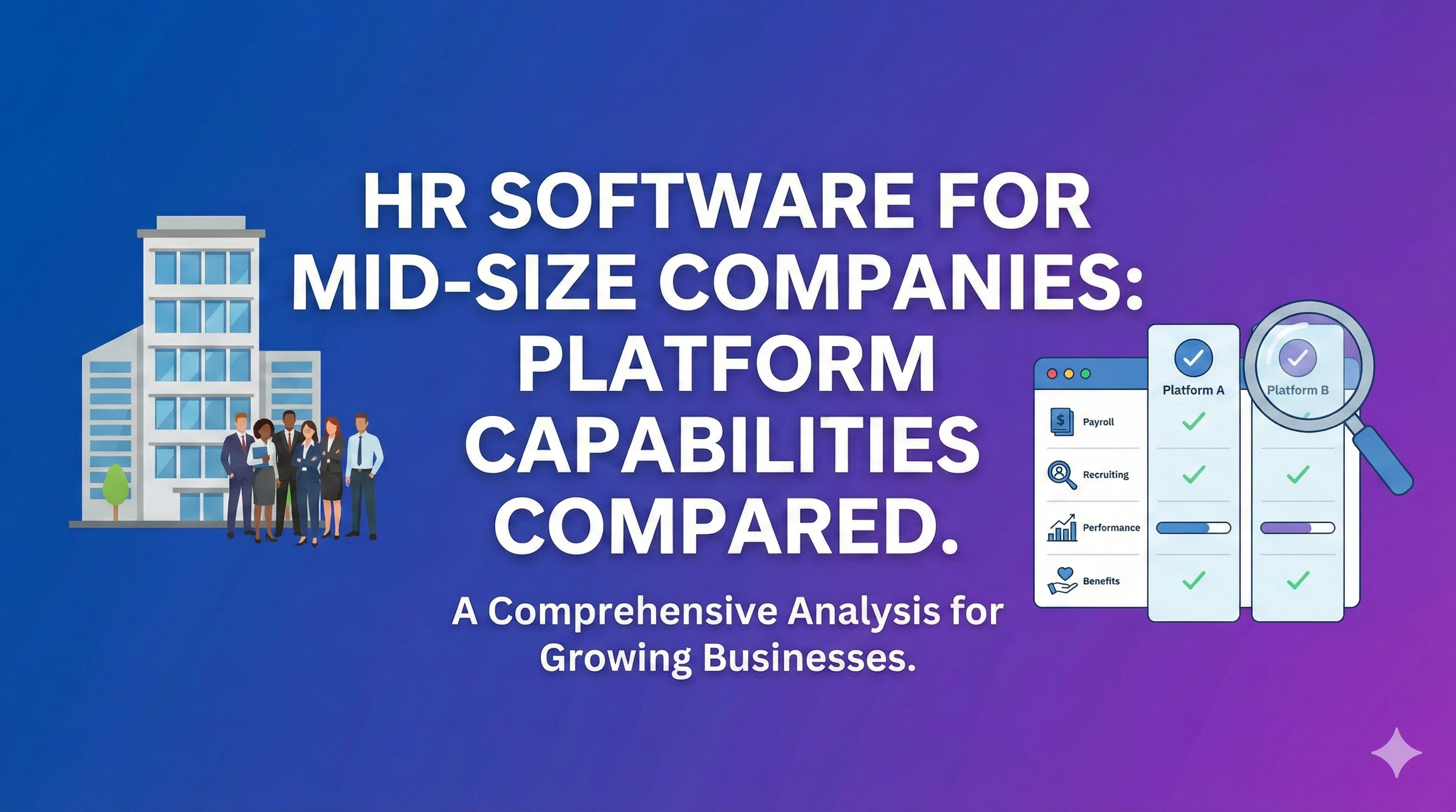 HR Software for Mid-Size Companies: Platform Capabilities Compared